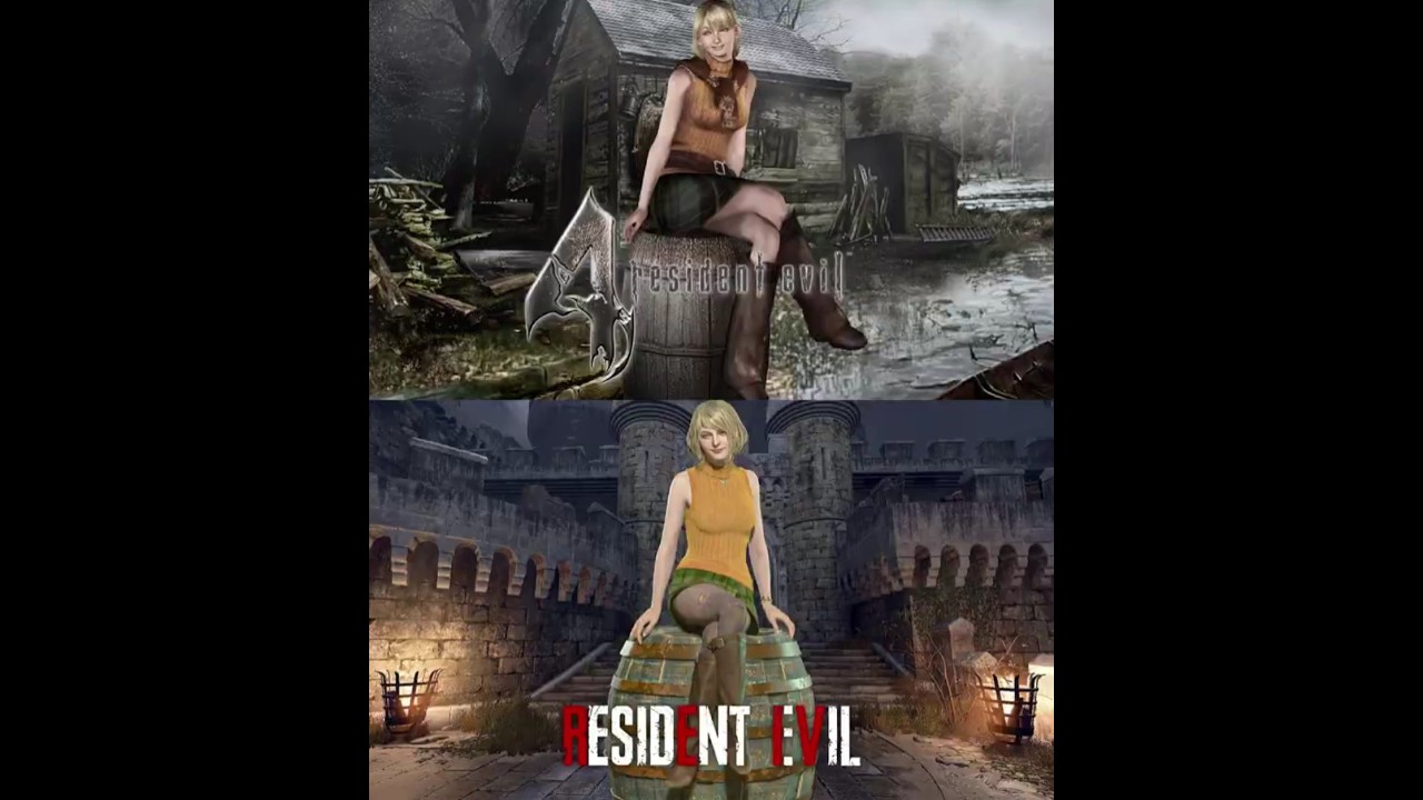 Resident Evil 4 (2005) vs Resident Evil 4 Remake (2023) Characters Comparison