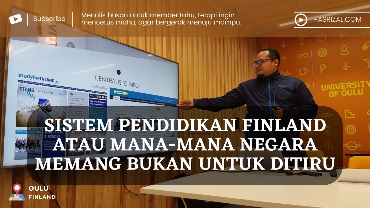 Sistem Pendidikan Finland Memang Bukan Untuk Ditiru