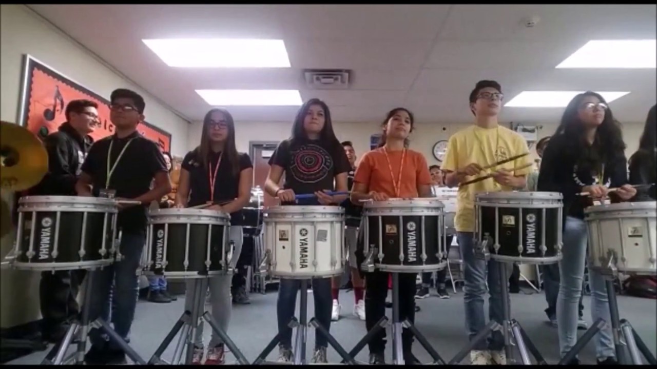 Robert O. Gibson's-Advanced Performance Drumline April 2017