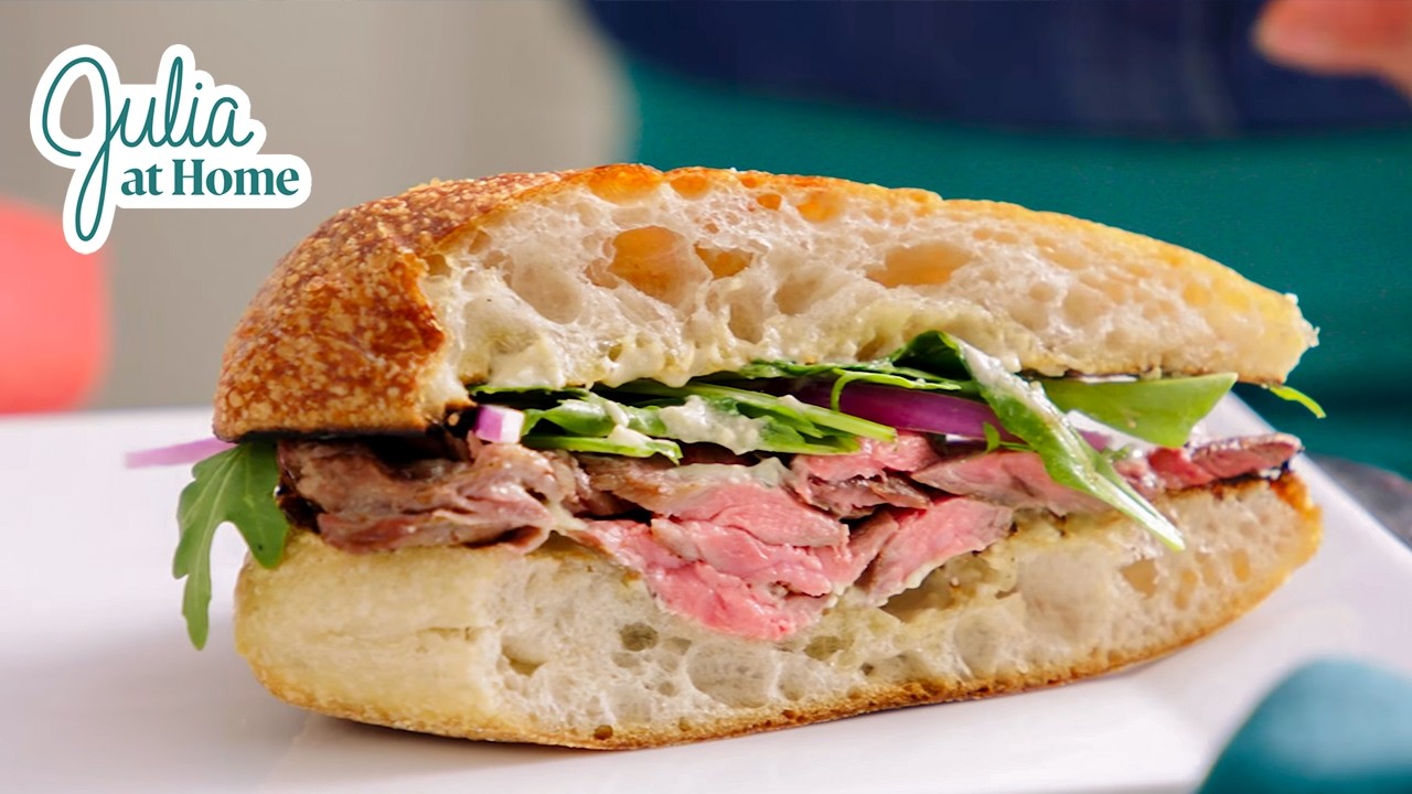 The Ultimate Steak Sandwich Recipe | Full Episode | Julia at Home (S4 E2)