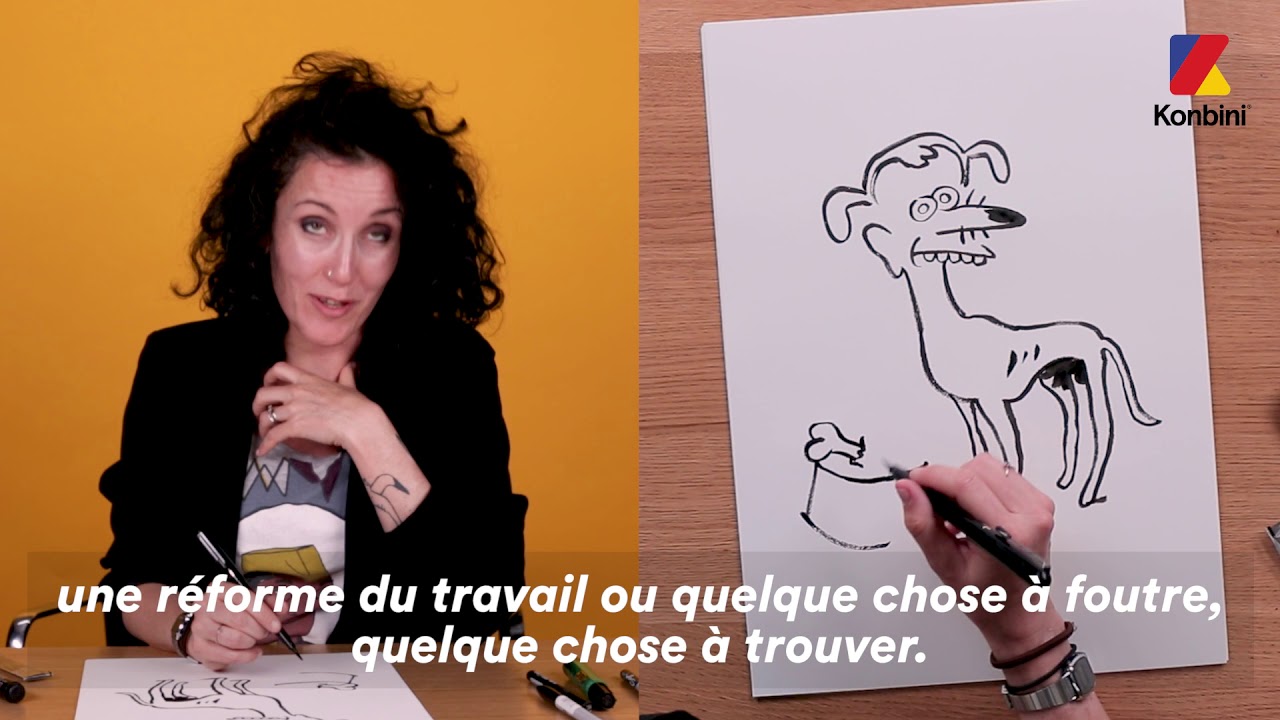 Papier Crayon - L'interview en dessin de Coco