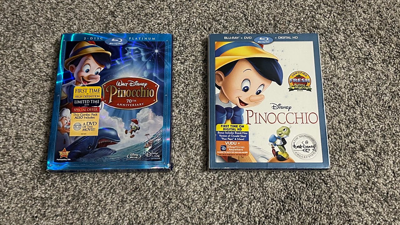 Pinocchio (1940) Blu-Ray Overview