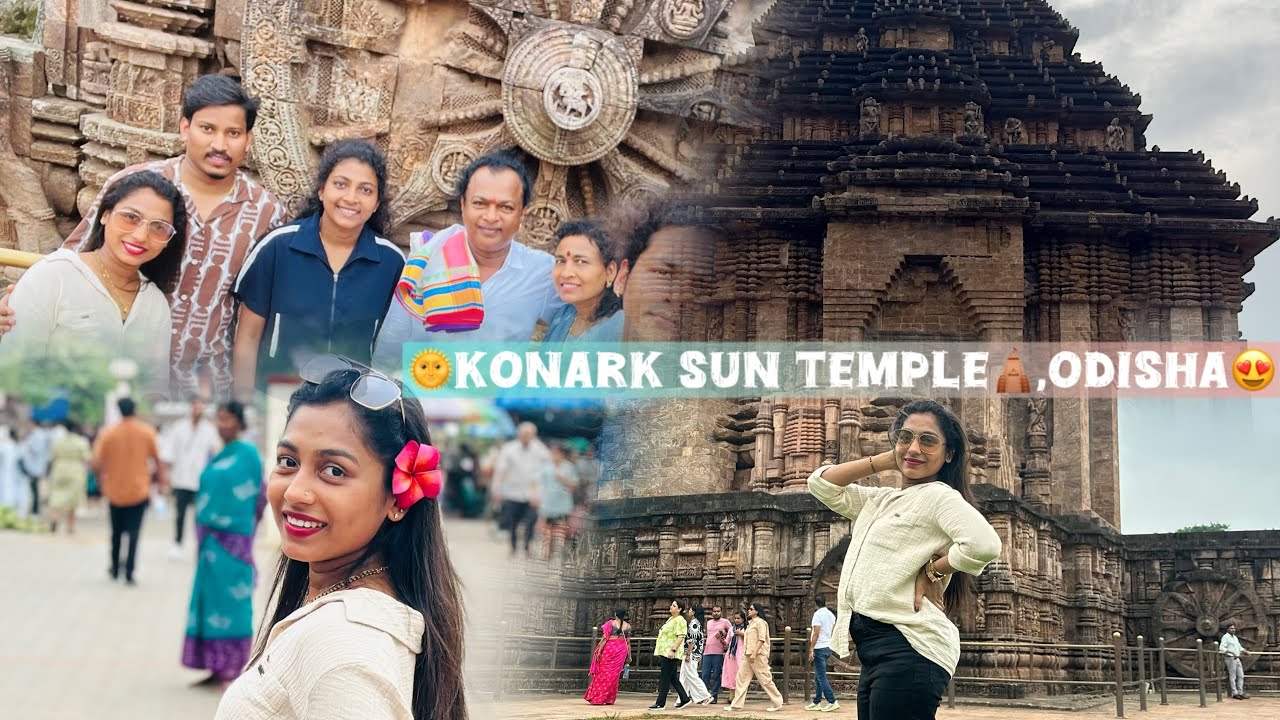 Konark Sun Temple🛕, Odisha😍 #ashwiniamin #tuluvlogs #Odisha 