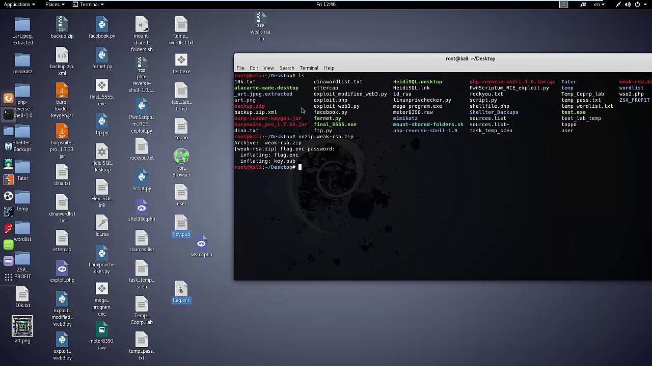 Weak - RSA Crypto Chalenge hackthebox.eu