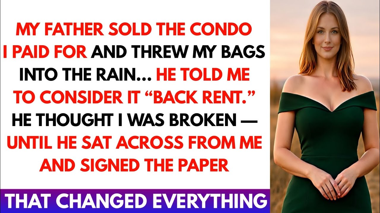 After Selling My House and Throwing Me Out, My Dad Faced One Paper That Destroyed Him