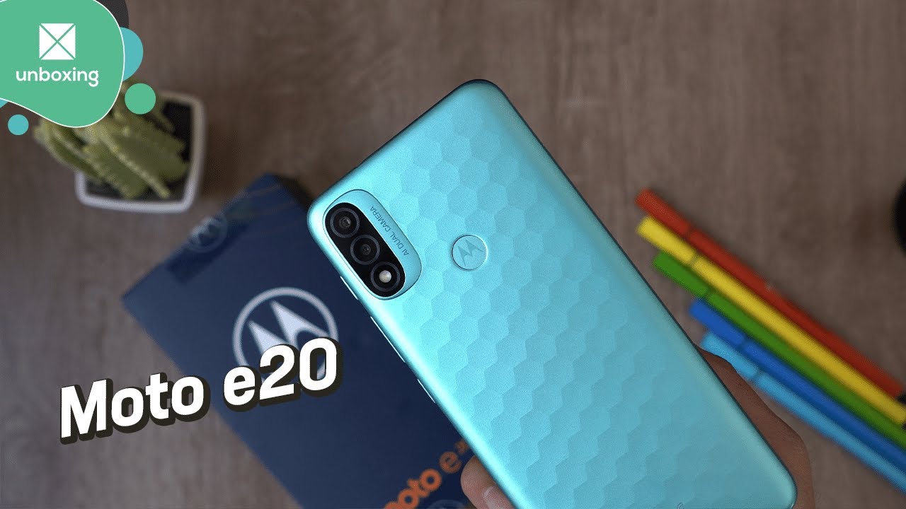 Motorola Moto E20 | Unboxing en español