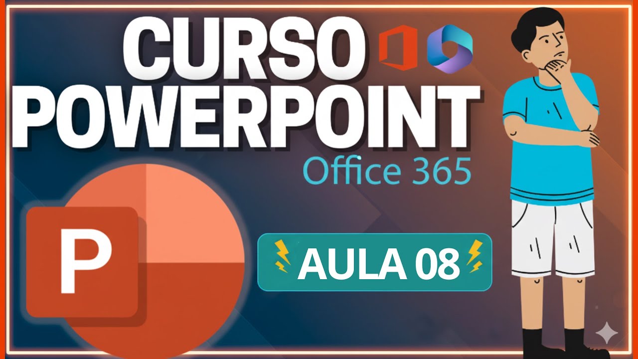 CURSO POWERPOINT AULA 08 - COMO CRIAR LINK NOS SLIDES | OFFICE365