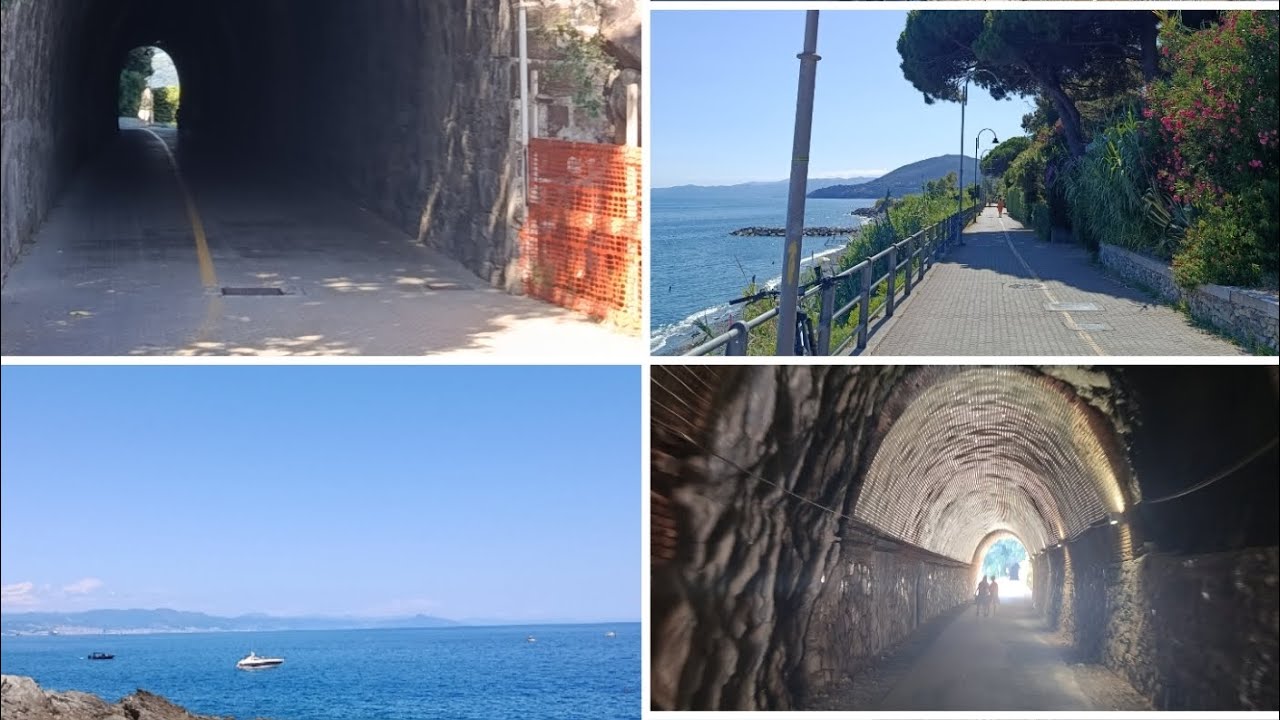Ven 11/7/2025. Bike ride sull'ex ferrovia tra Arenzano-Cogoleto e Varazze.