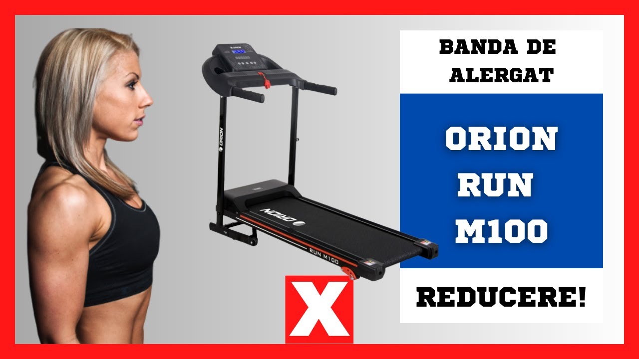 Banda de alergat Orion RUN M100 - Review și Păreri! Reducere de Peste 50% Când am Pus Video-ul!
