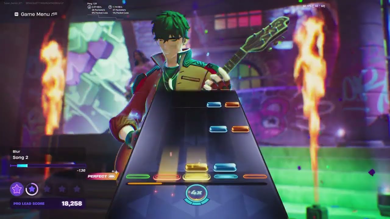 Fortnite Festival: Song 2 by Blur Expert Pro Lead 100% FC (157,531)