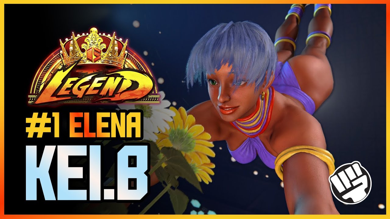 SF6 ♦ Rank 1 Elena: Kei B’s Unstoppable SF6 Run!