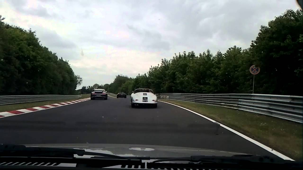 356 Speedster on the Nürburgring