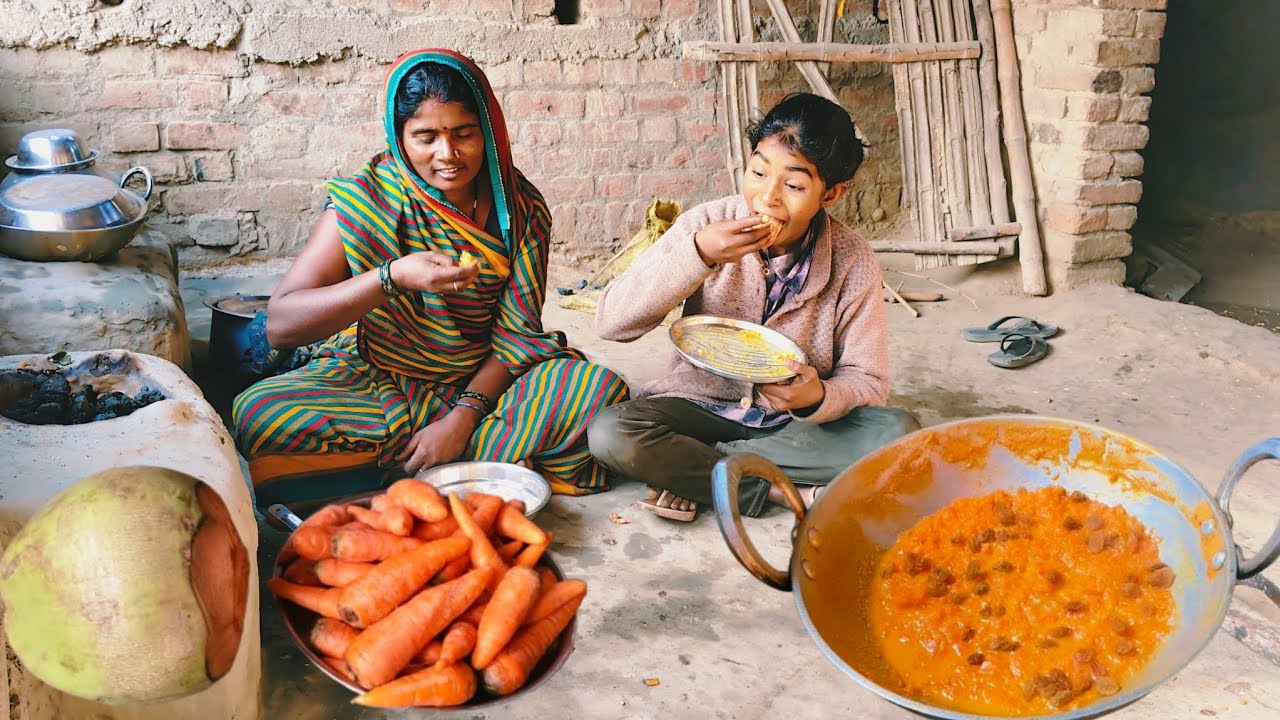 Naye tarike se banaaiye recipe gajar ka halva mein nariyal ka Pani dalkar ek number Banega cooking