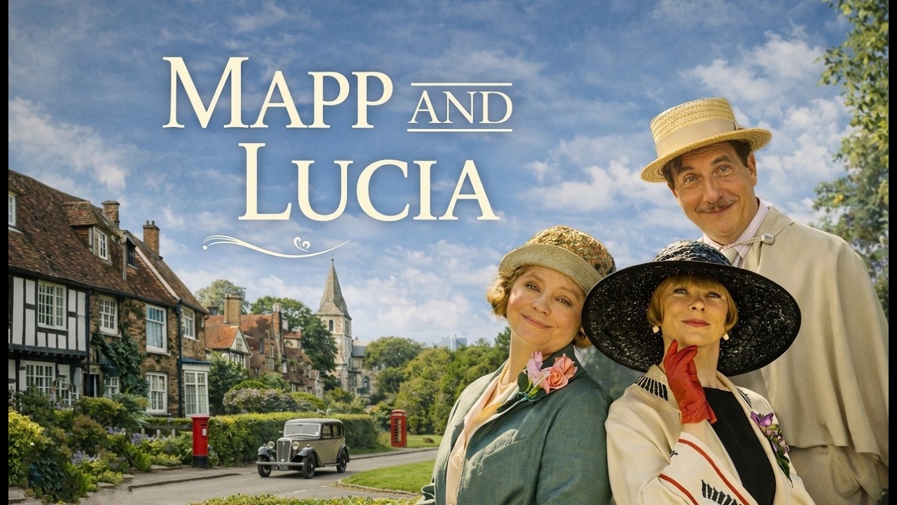 Mapp and Lucia - episode 3 - starring Prunella Scales, Geraldine McEwan and Nigel Hawthorne (1985)