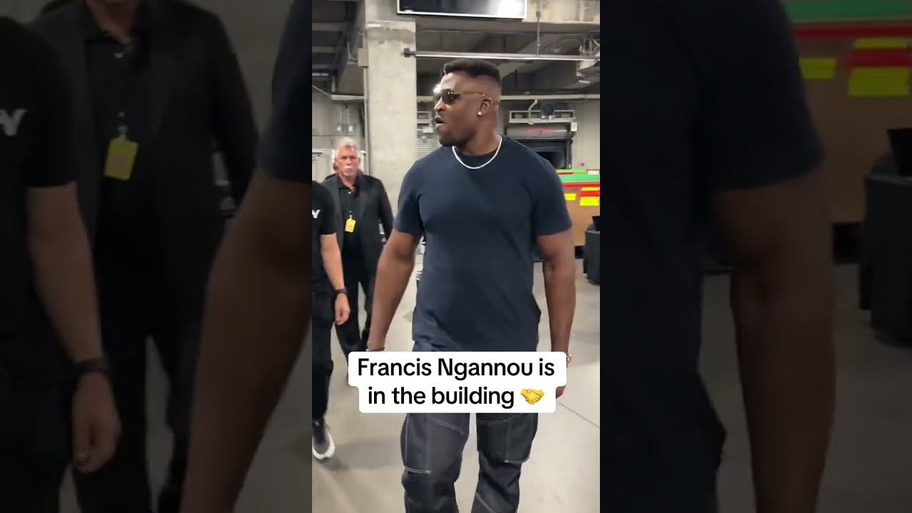 Francis Ngannou 👀 #UFCAtlanta