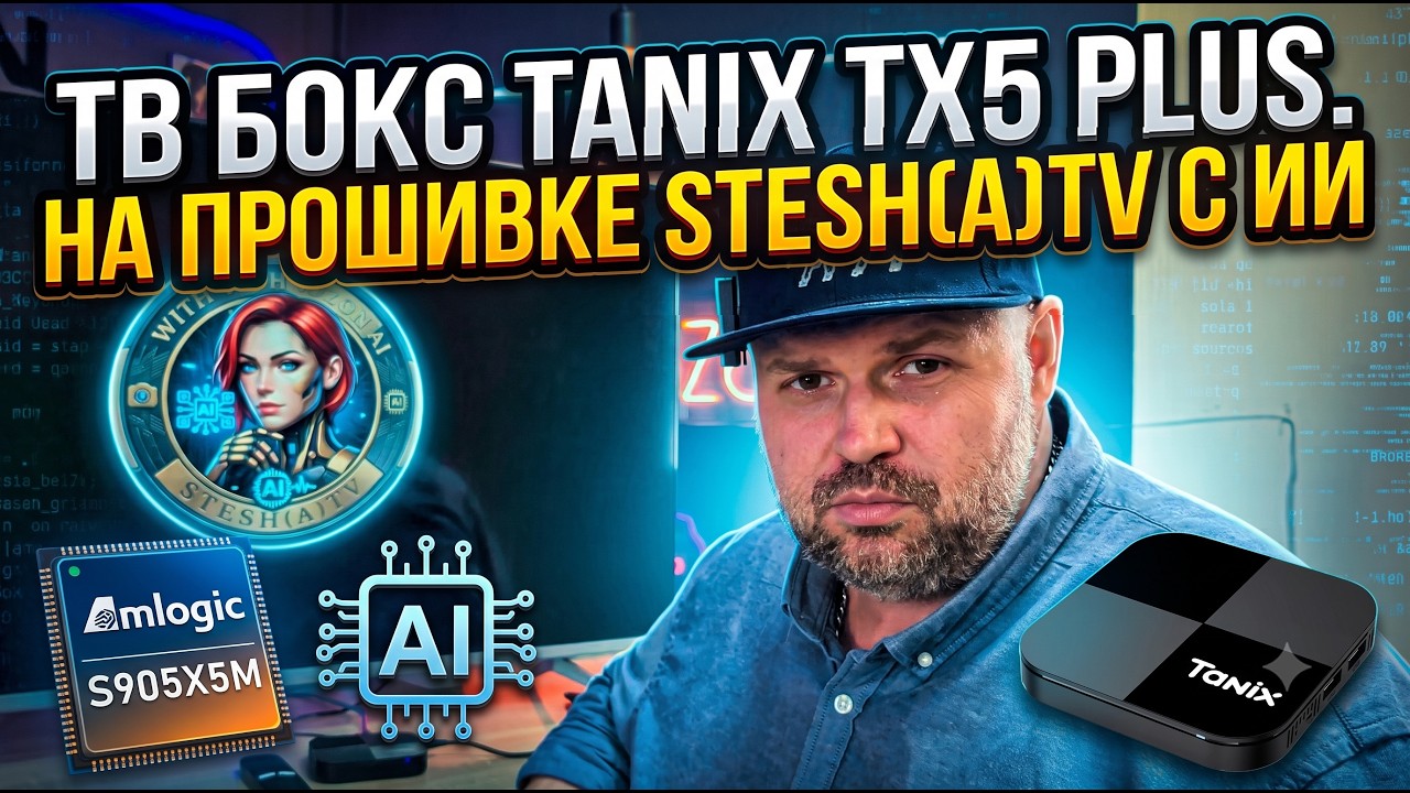 TV BOX TANIX TX5 PLUS Z OPROGRAMOWANIEM STESH(A)TV. RECENZJA, INSTALACJA OPROGRAMOWANIA...