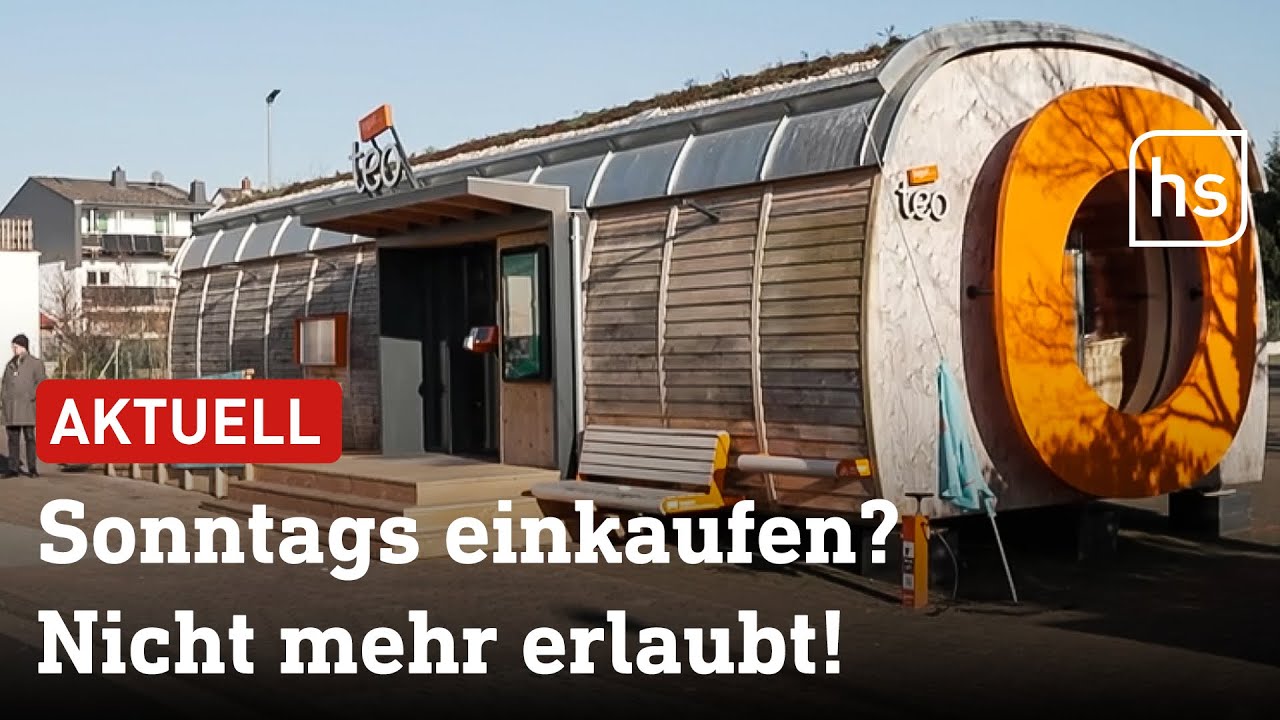 Mini-Supermärkte müssen sonntags schließen, Kirchen und Verdi finden das gut | hessenschau