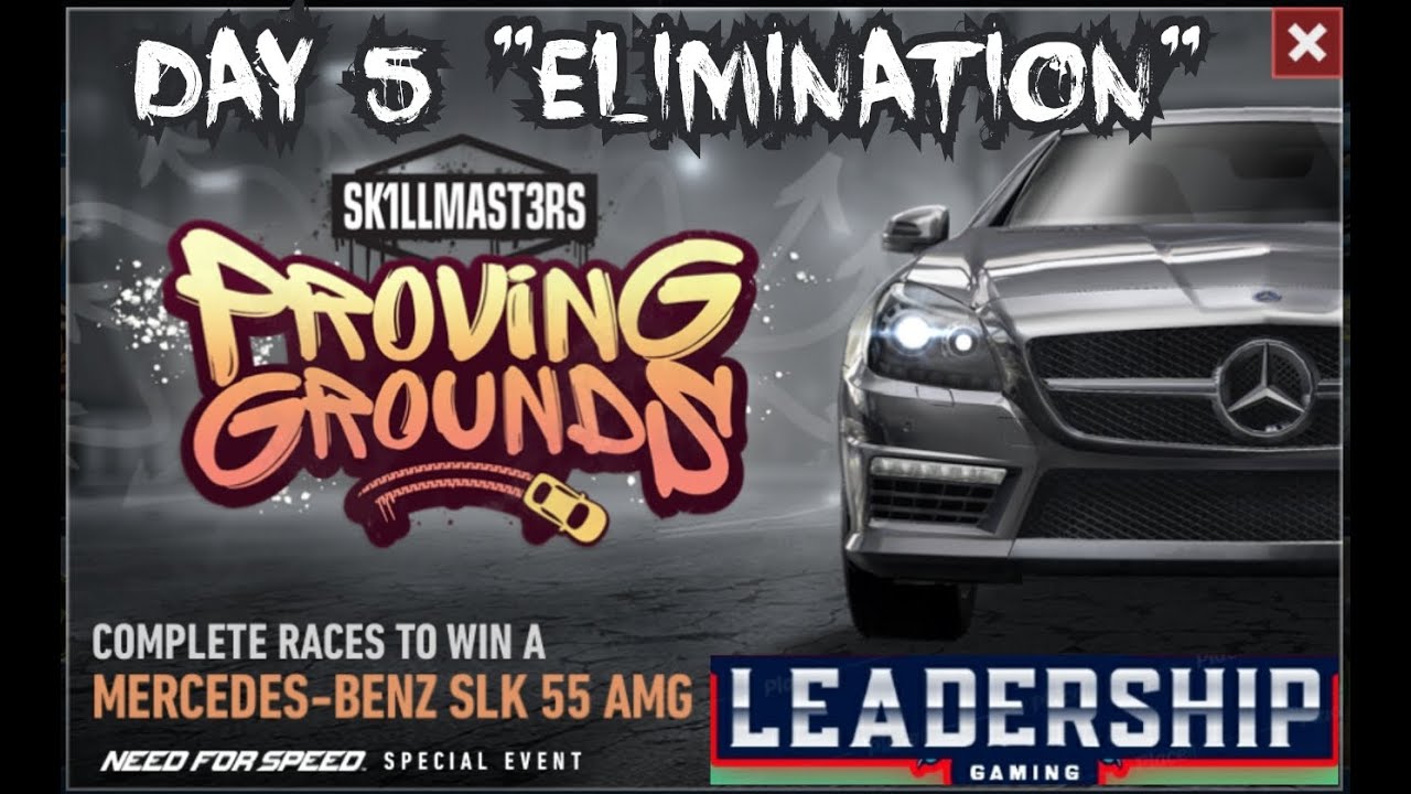 NFS NOLIMITS | MERCEDES BENZ SLK 55 AMG | DAY 5 - ELIMINATION | LEADERSHIP GAMING