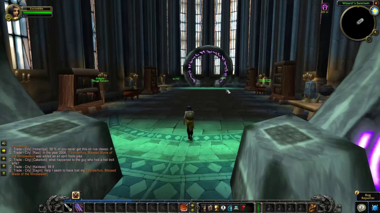 Stormwind Mage Trainer location - WoW Classic