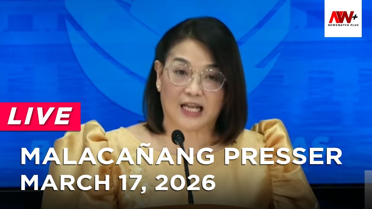 Malacañang nagsasagawa ng press briefing | NewsWatch Live