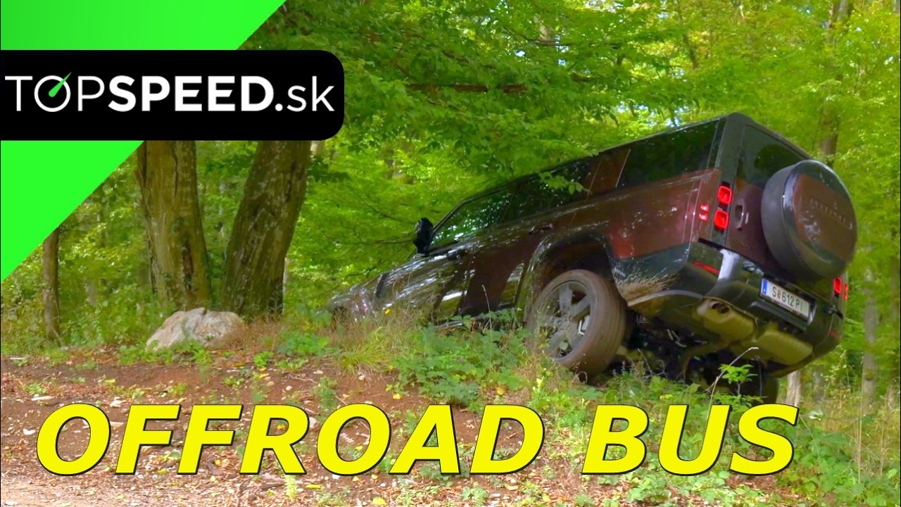 TEST LAND ROVER DEFENDER 130 - OffRoad BUS