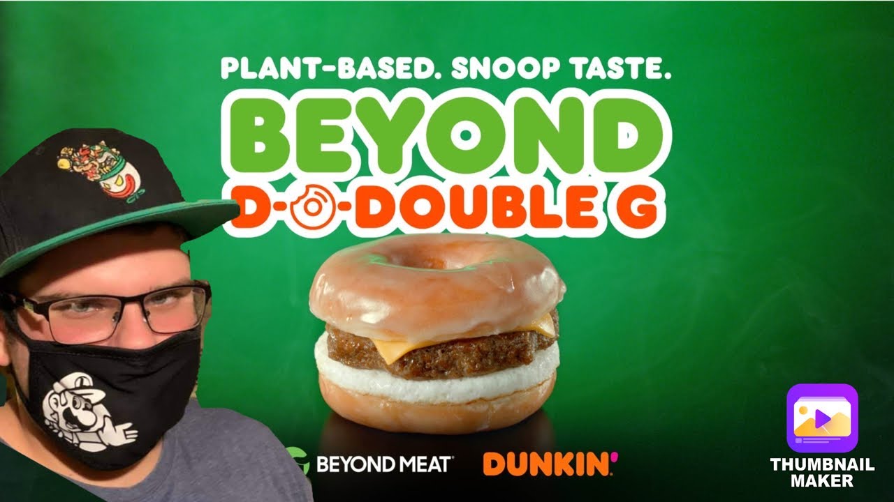 The Beyond D-O-Double G Breakfast sandwich.