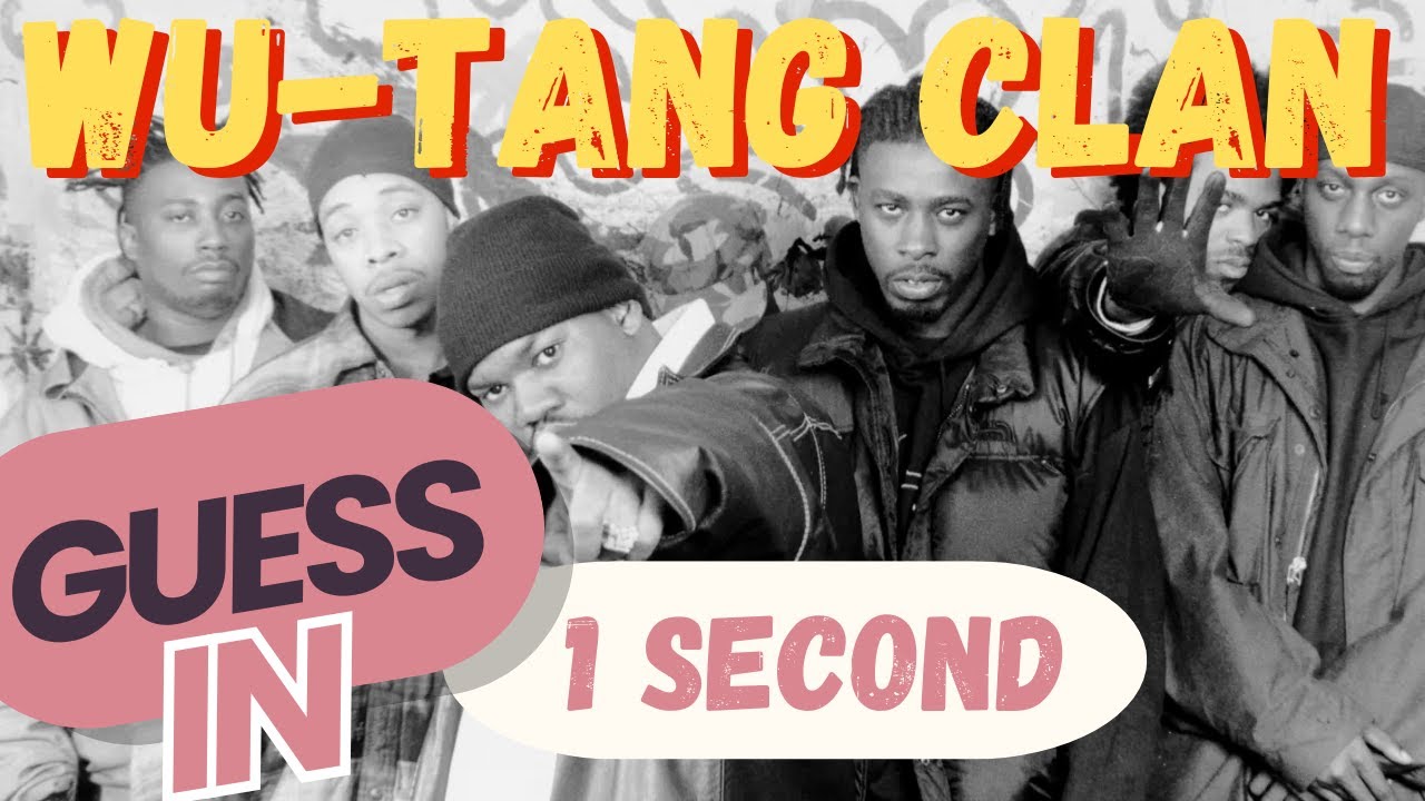 Can you guess the Wu-Tang Clan song in 1 second?