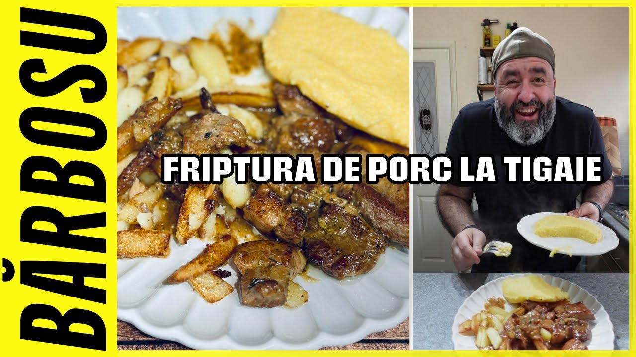 Atat de simplu de facut si atat de bun. FRIPTURA DE PORC LA TIGAIE
