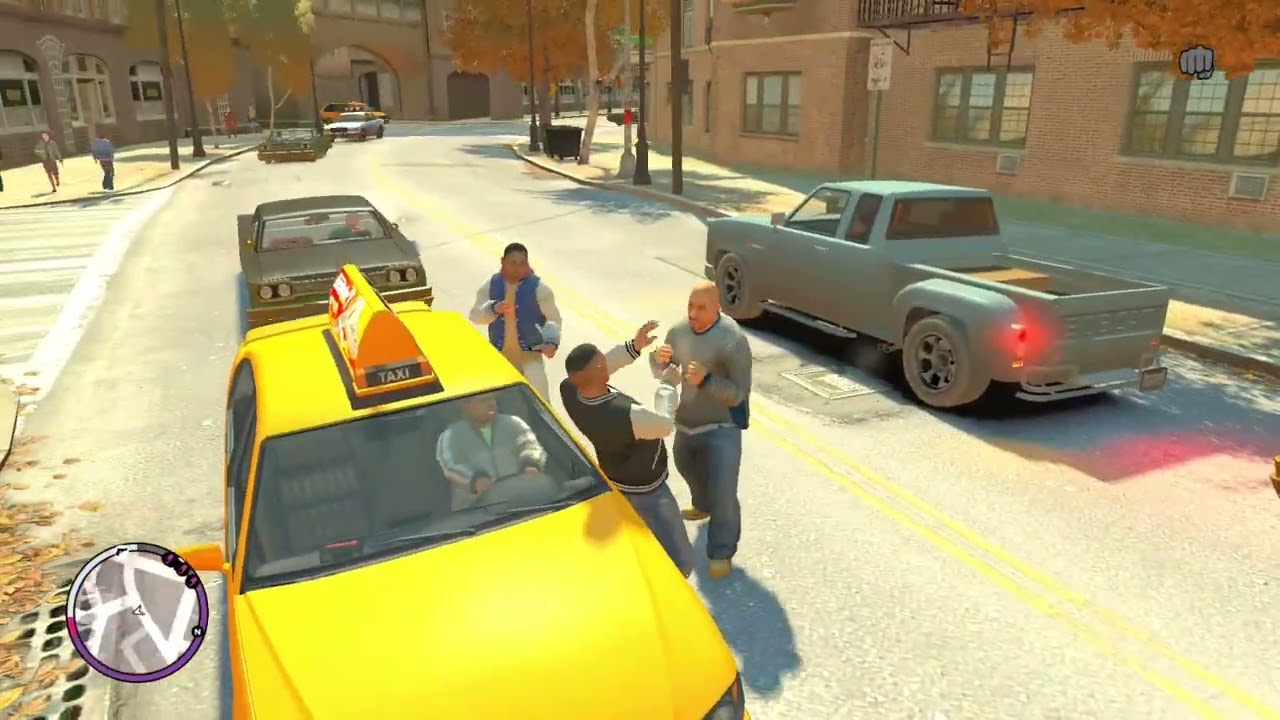 GTA 4 & EFLC (TCE) GAMEPLAY Test 3 - getting pedestrians arrested new 1 [HD]