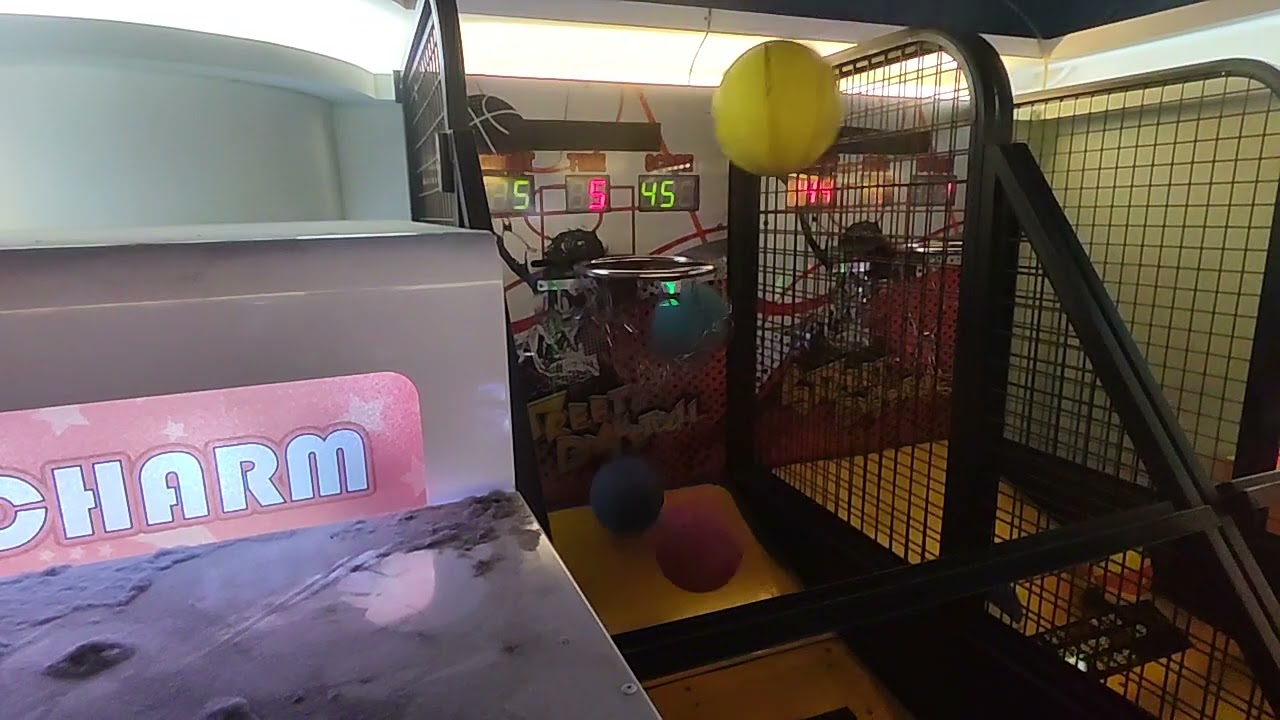 [Trying harder🔥🔥] Street basketball arcade 8 balls 818 scores | 街頭籃球機8球818分