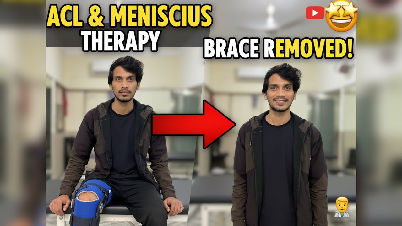 ACL & Meniscus Therapy || Braces Removed