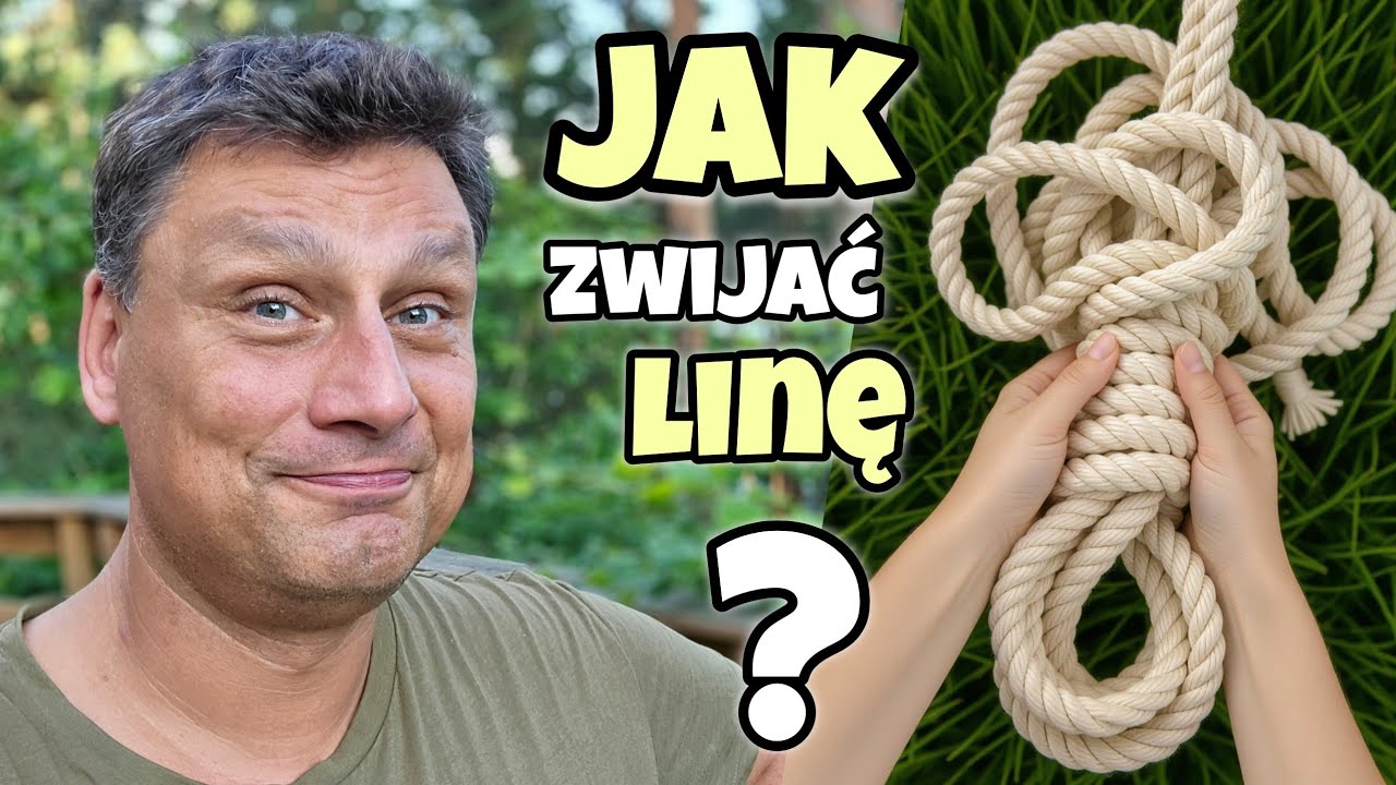 Jak Buchtować Linę / Zwijać Przewód - Aby Się Nie Plątał? - Mój żeglarski sposób