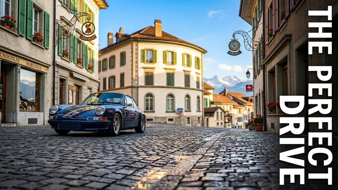 💥 Driving Through Swiss Villages | From Trélex to Morges 🇨🇭 Scenic Road Trip