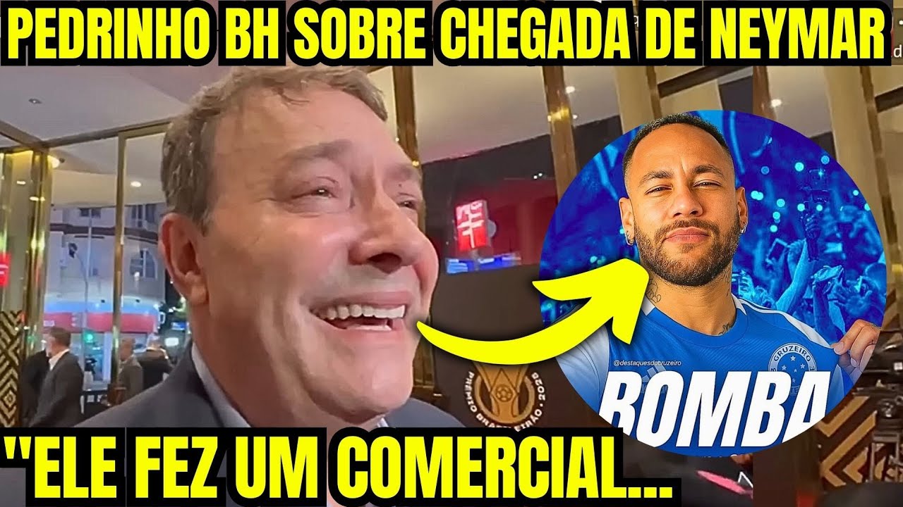 PEDRINHO BH SEM PAP&Aacute;S NA L&Iacute;NGUA REVELOU TUDO SOBRE NEYMAR, E FALOU SOBRE CONVERSA E DESEJO DE JARDIM