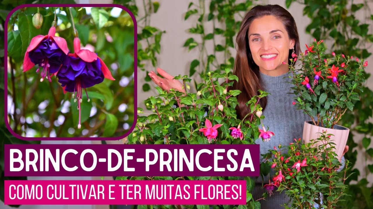 A FLOR que PARECE uma JOIA! SEGREDOS do BRINCO DE PRINCESA
