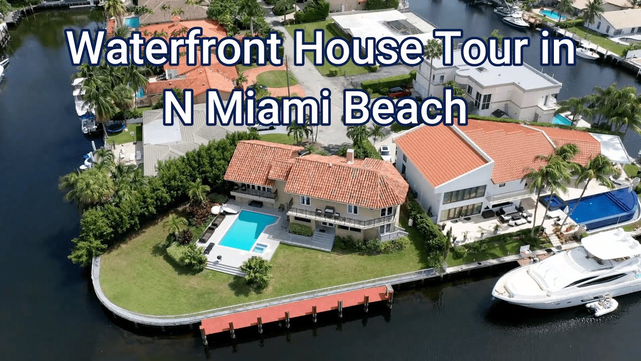 Gorgeous Waterfront Home Tour in N Miami Beach