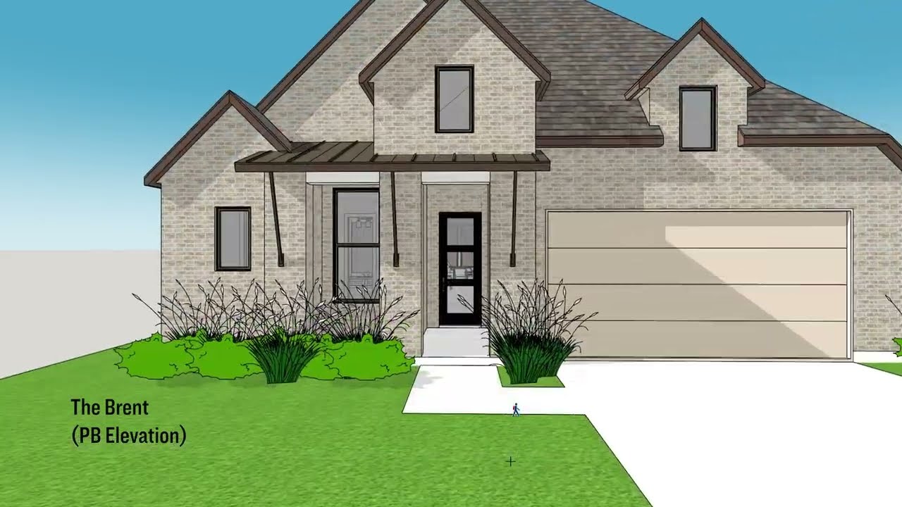 Brent Plan from Highland Homes Walkthrough