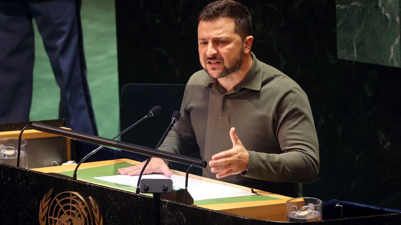 WATCH: Zelensky speaks at U.N. Security Council