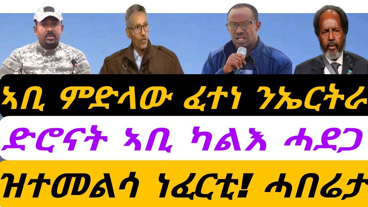 ምድላው ኣቢ ናብ ኤርትራ ፈሺሉ። ድሮናት ብልጽግና ካልእ ጌጋን ሓደጋን። ካብ ሰማያት ዝተመልሳ ነፈርቲ። ብቀጥታ ኣቆጻጽራ በርሊን ስዓት 8