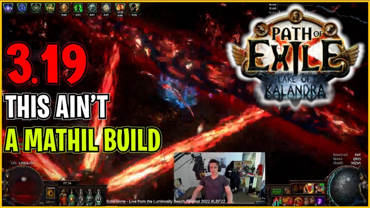 ⚡ POE 3.19 ⚡ Mathil1 - This ain't a Mathil build!
