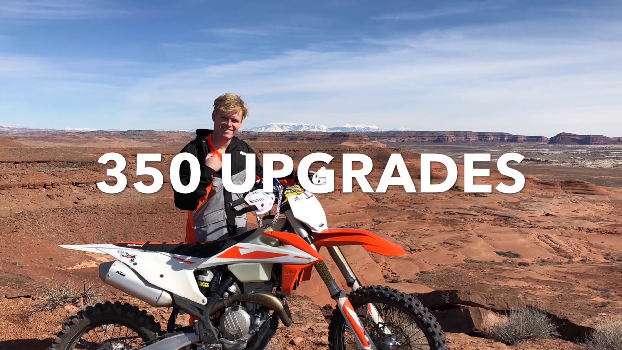 KTM 350XCF Trail Mods