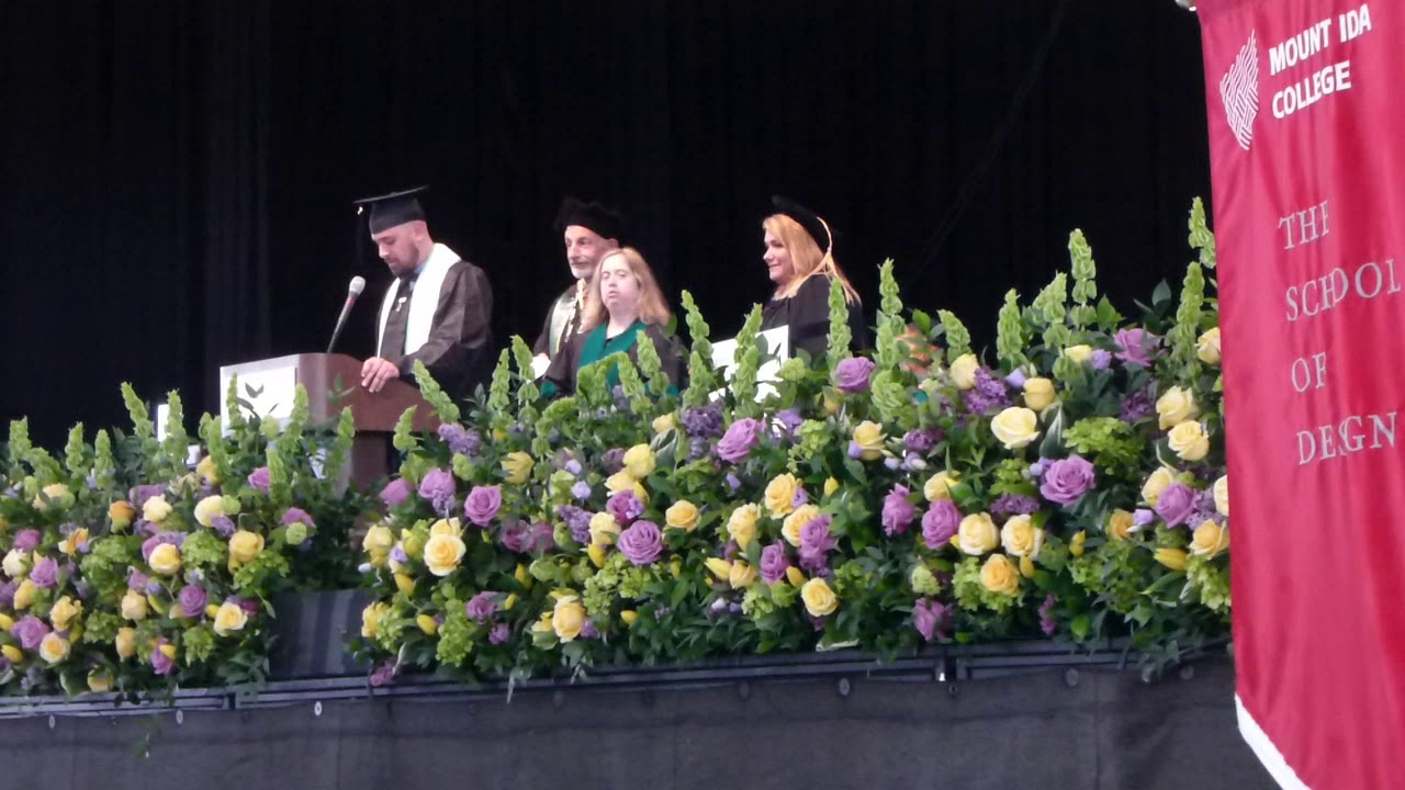 Allison Cohen's Mount Ida College Commencement