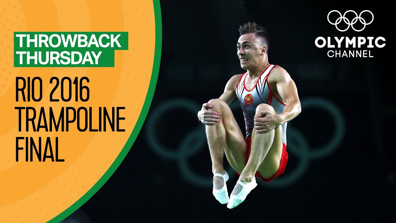 Men's Individual Trampoline Final - Rio 2016 Replays | Throwback Thursday