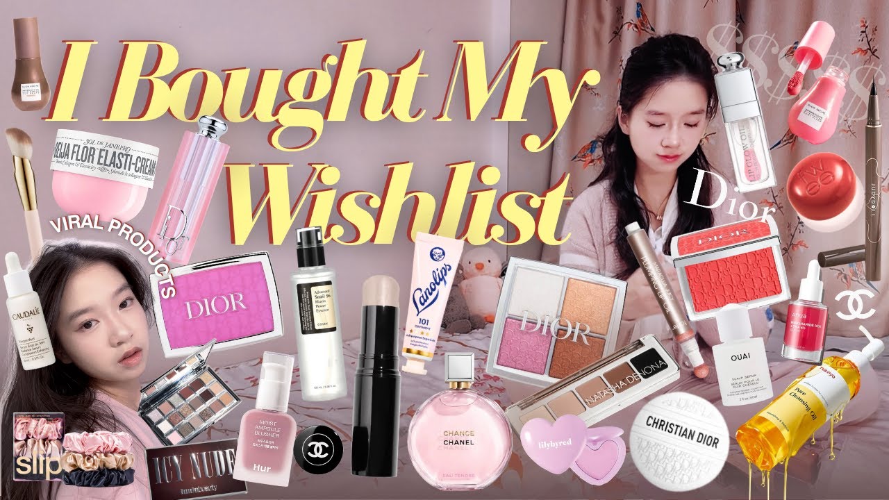 💸 NO BUDGET buying my ENTIRE wishlist + HAUL | Dior, Sephora, Yesstyle, Chanel *aesthetic*