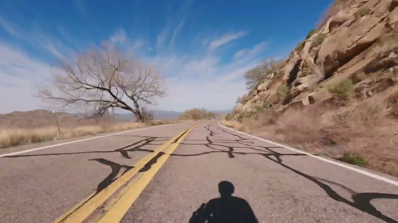 Descent from Kitt Peak National Observatory