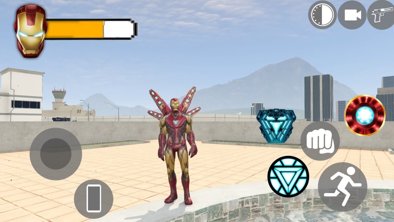 PLAYING AS IRONMAN CHARECTOR 😱 in INDIAN BIKE DRIVING 3D