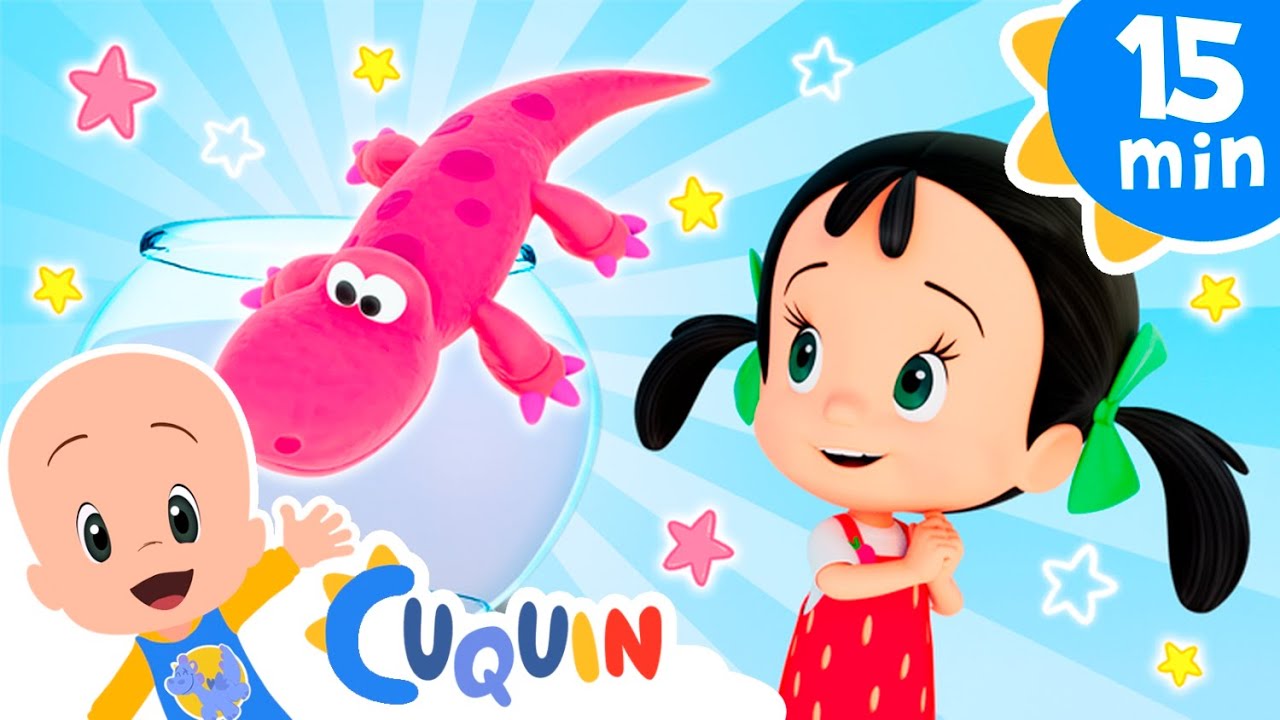 Animales de plastilina de colores | Cleo y Cuquín: canciones y vídeos educativos