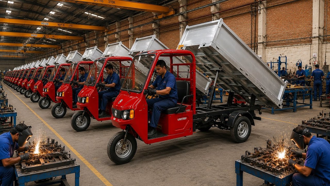 Amazing Factory Making Loader Rickshaws | Made in Pakistan | Pakistani Factory