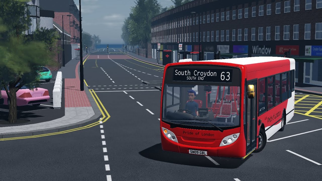Pride Of London route 63 Manchester Beansgate - South Croydon + return route!
