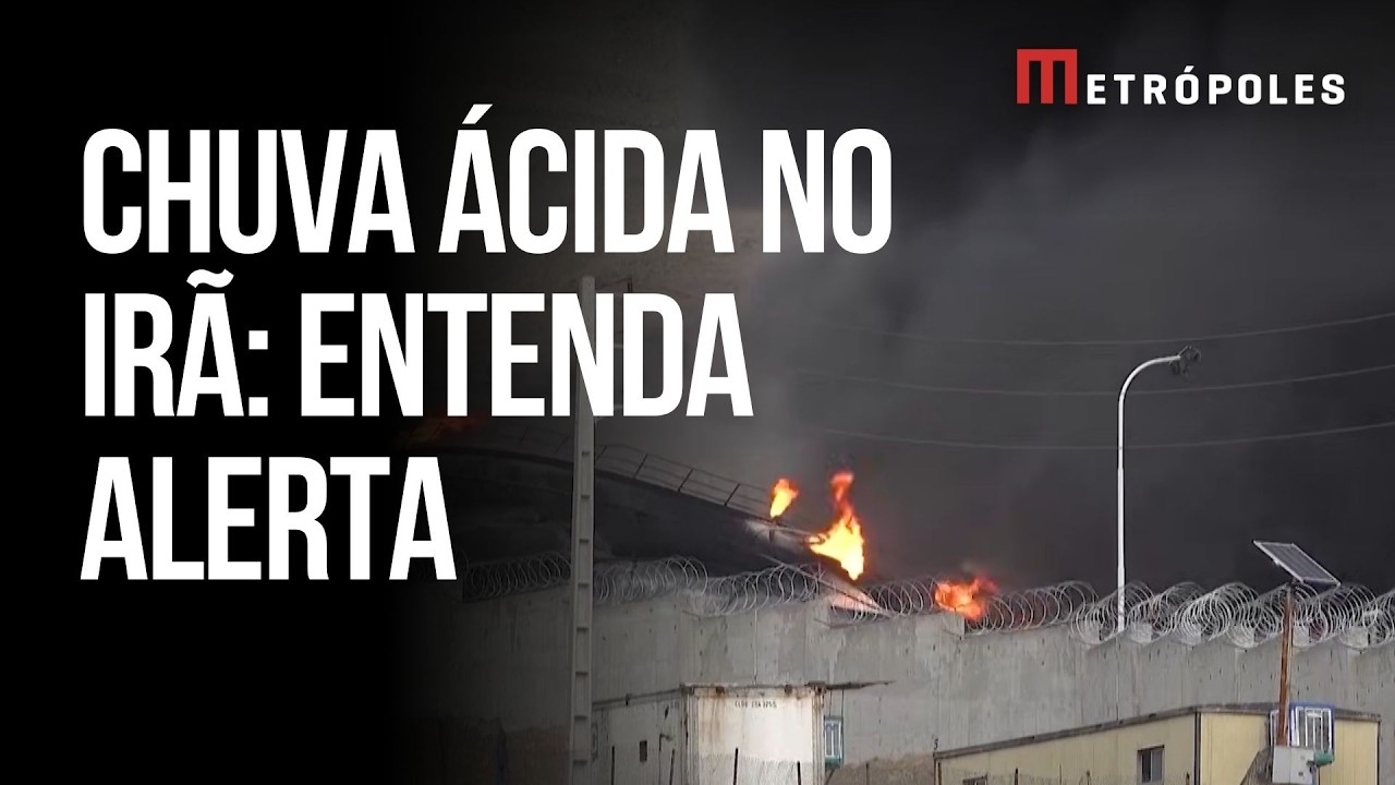 Entenda por que explosões causaram alerta de chuva ácida no Irã